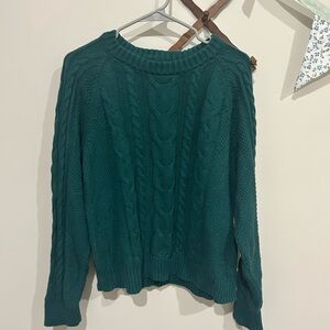 100% cotton Gap cable knit sweater